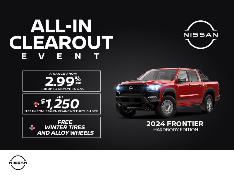 Southside Nissan Get the 2024 Nissan Frontier Today!