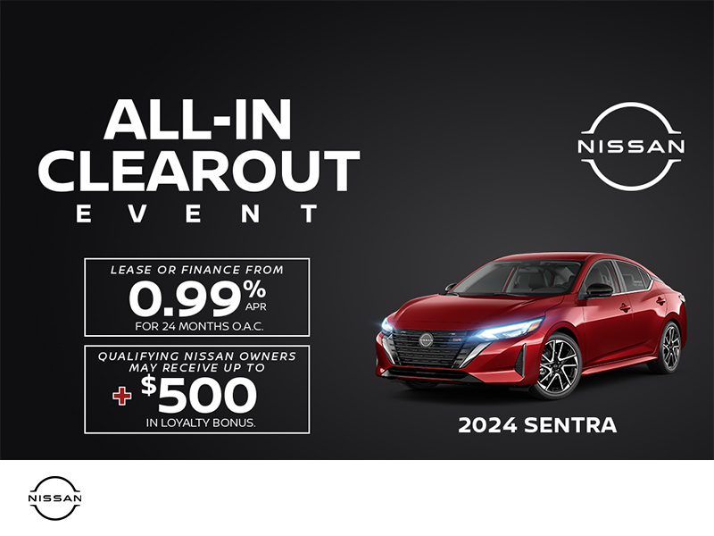 Get the 2024 Nissan Sentra Today!