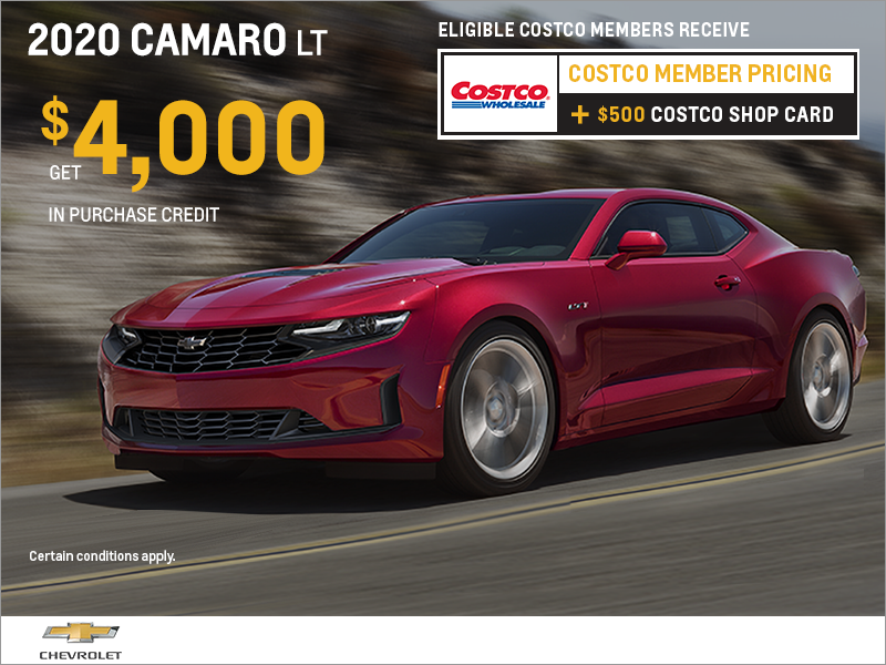 Get the 2020 Chevrolet Camaro