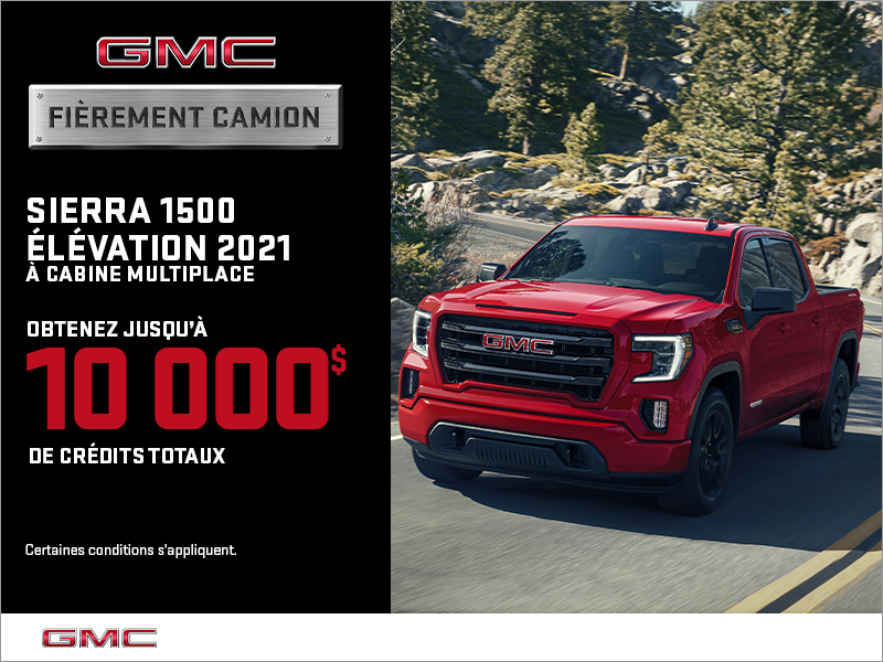 Le GMC Sierra 2021