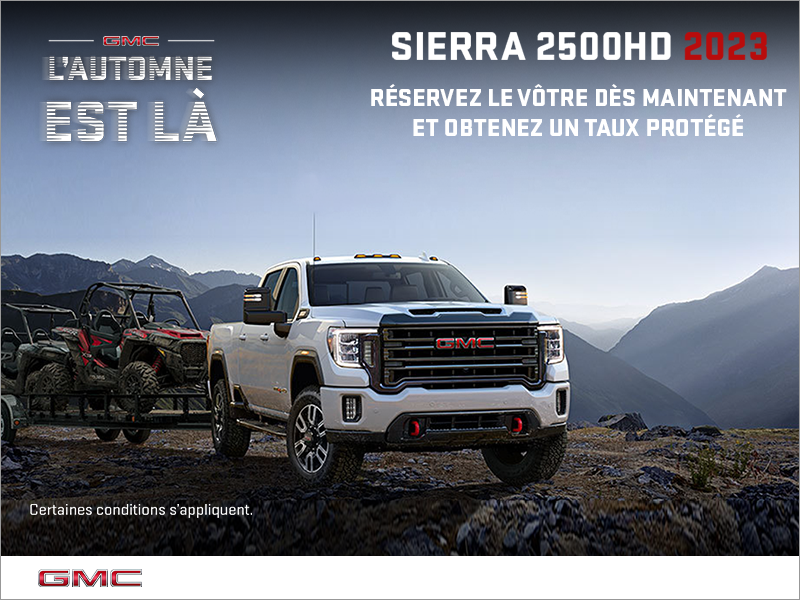 Le GMC Sierra 2500HD 2023