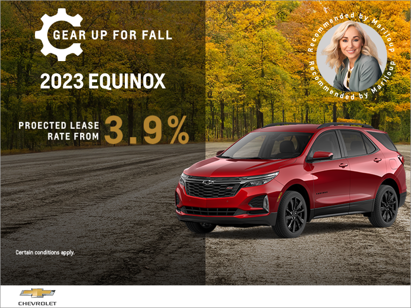 Get the 2023 Chevrolet Equinox