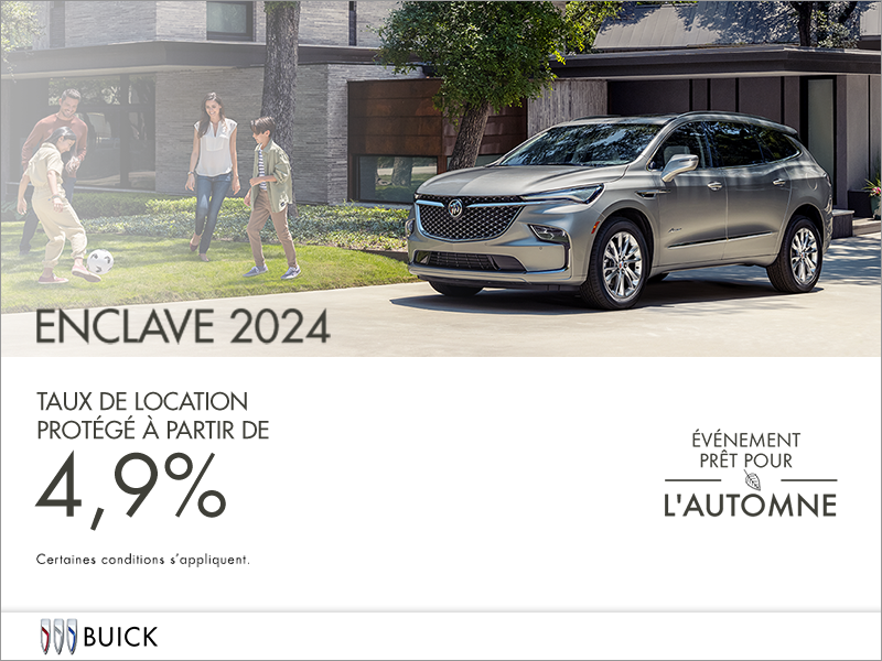 Procurez-vous le Buick Enclave 2023