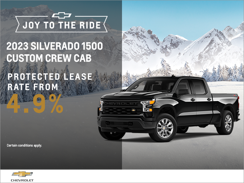 Get the 2023 Chevrolet Silverado 1500