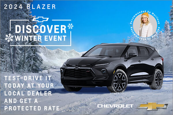 Get the 2024 Chevrolet Blazer