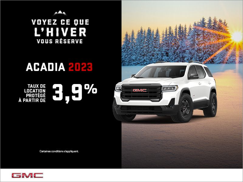 Le GMC Acadia 2023