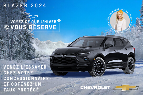 Procurez-vous le Chevrolet Blazer 2024