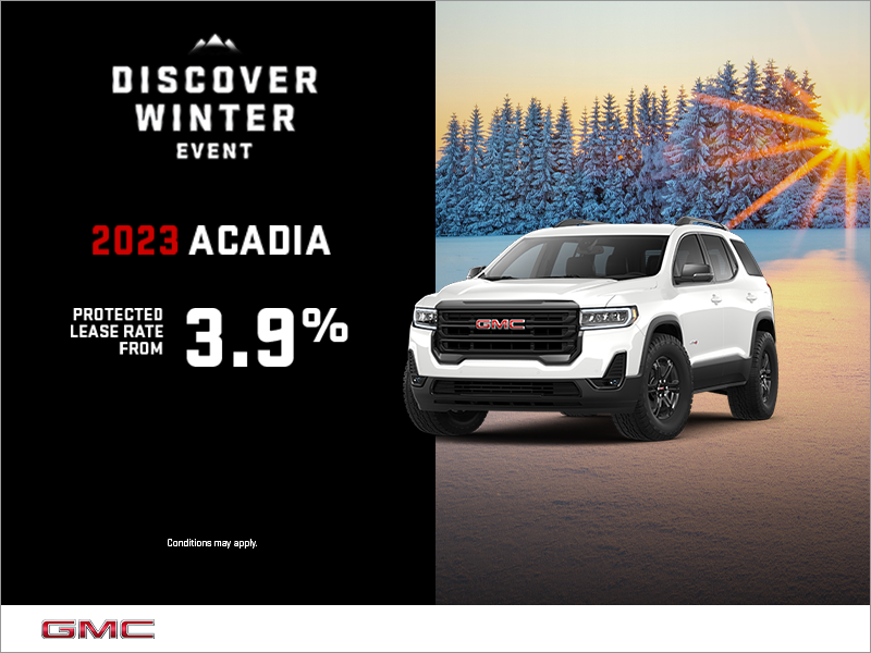 The 2023 GMC Acadia