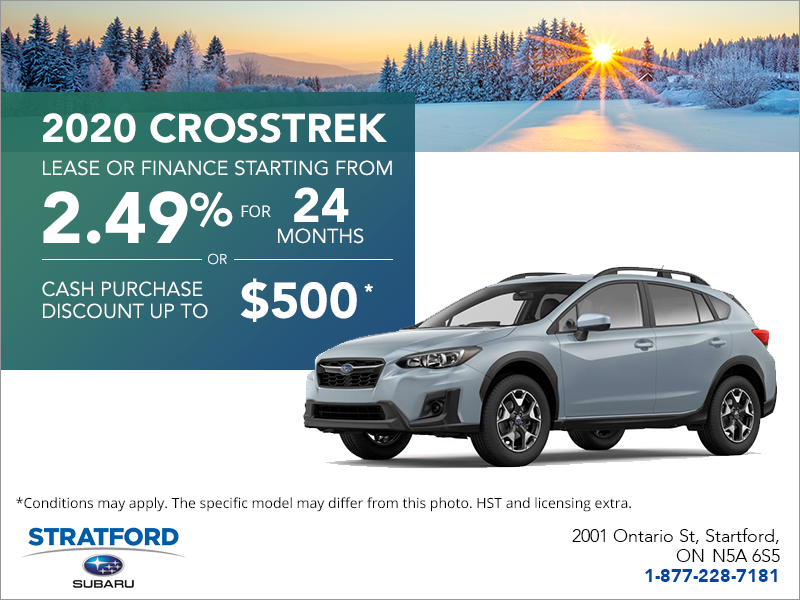 Subaru 0 Financing >> Stratford Subaru Get The 2020 Subaru Crosstrek Today Subaru 0 Financing >> Stratford Subaru Get The 2020 Subaru Crosstrek Today