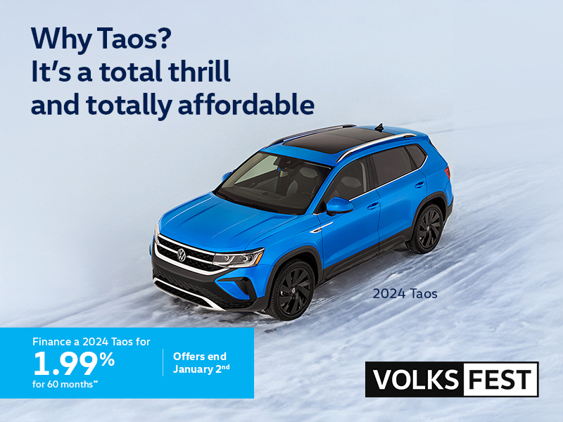 Get the 2024 Volkswagen Taos