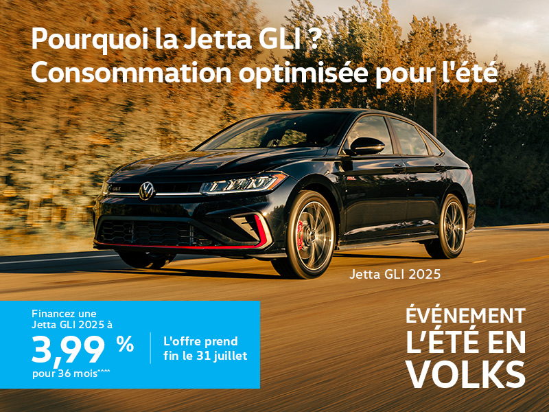 Procurez-vous la Volkswagen Jetta Gli 2025