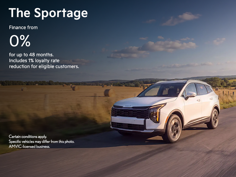 Get the 2026 Kia Sportage!