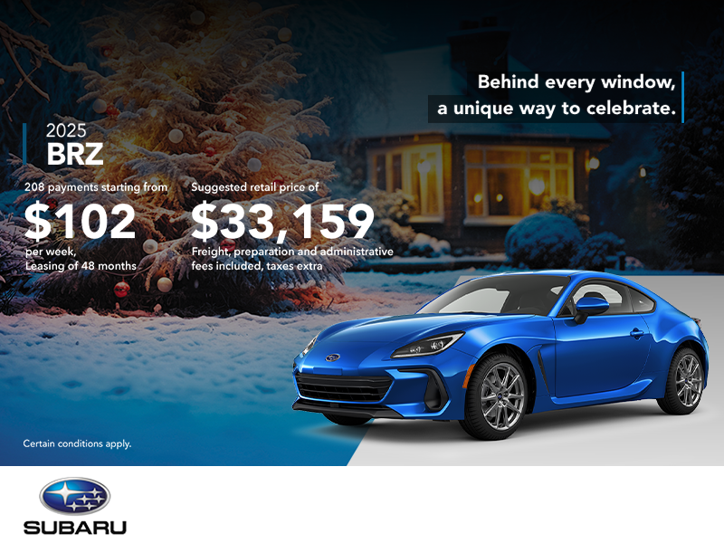Get the 2025 BRZ today!