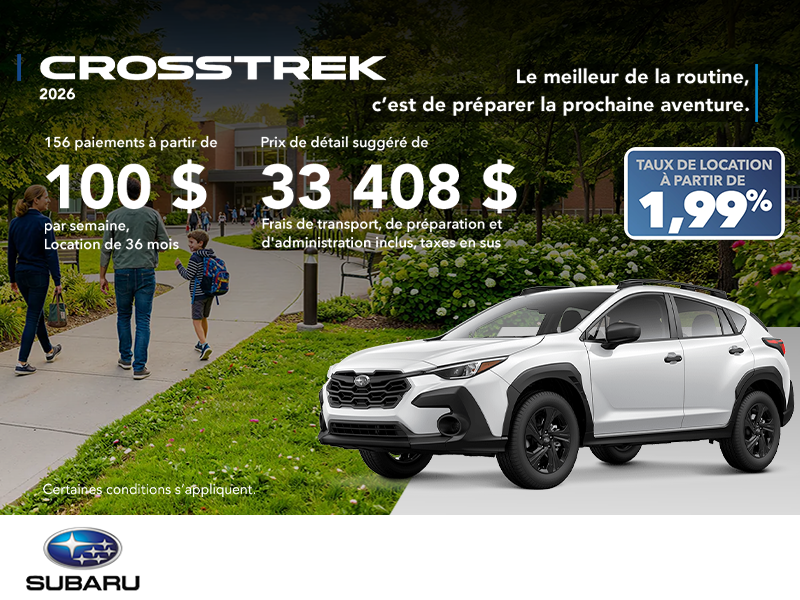 Subaru Crosstrek 2026