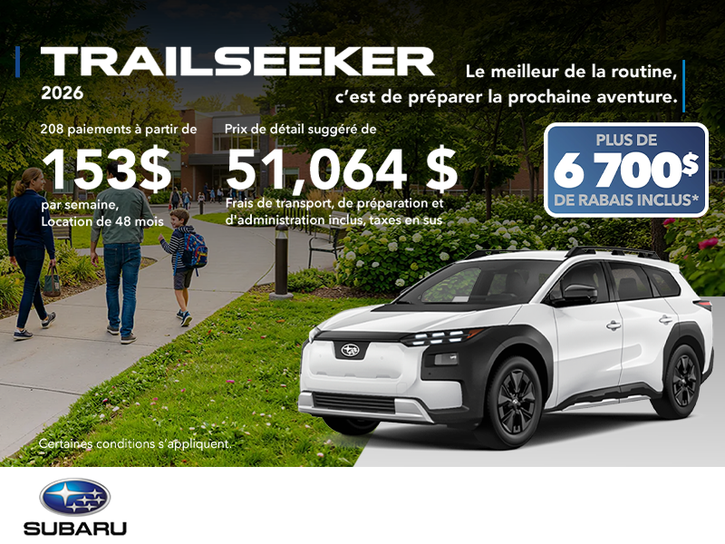 Subaru Trailseeker 2026