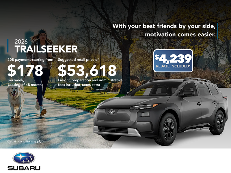 Get the 2026 Trailseeker today!