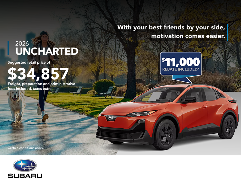 Get the 2026 Uncharted today!