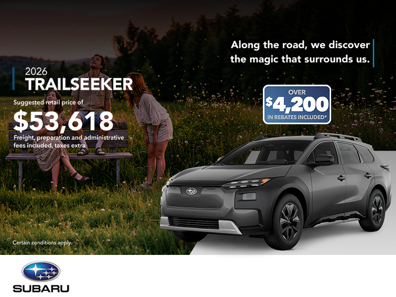 Get the 2026 Trailseeker today!