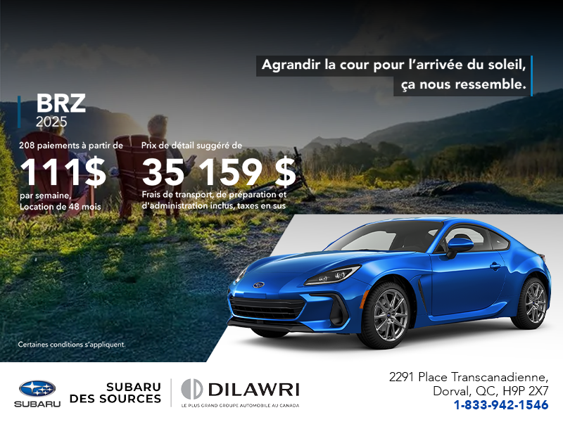 Procurez-vous la BRZ 2025!