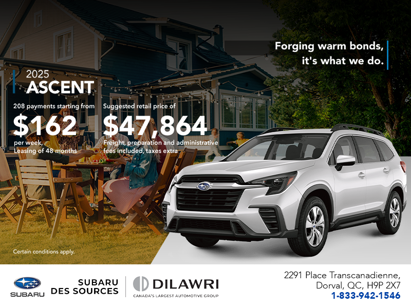Get the 2025 Ascent today!