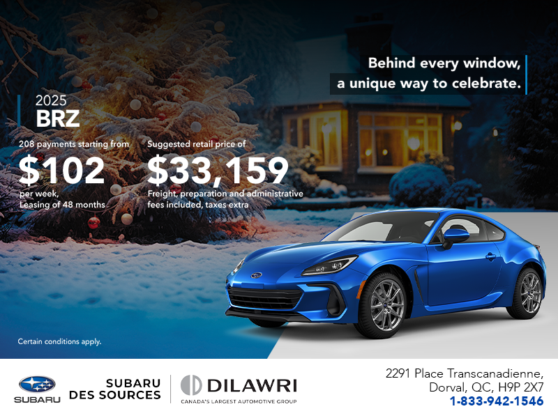 Get the 2025 BRZ today!
