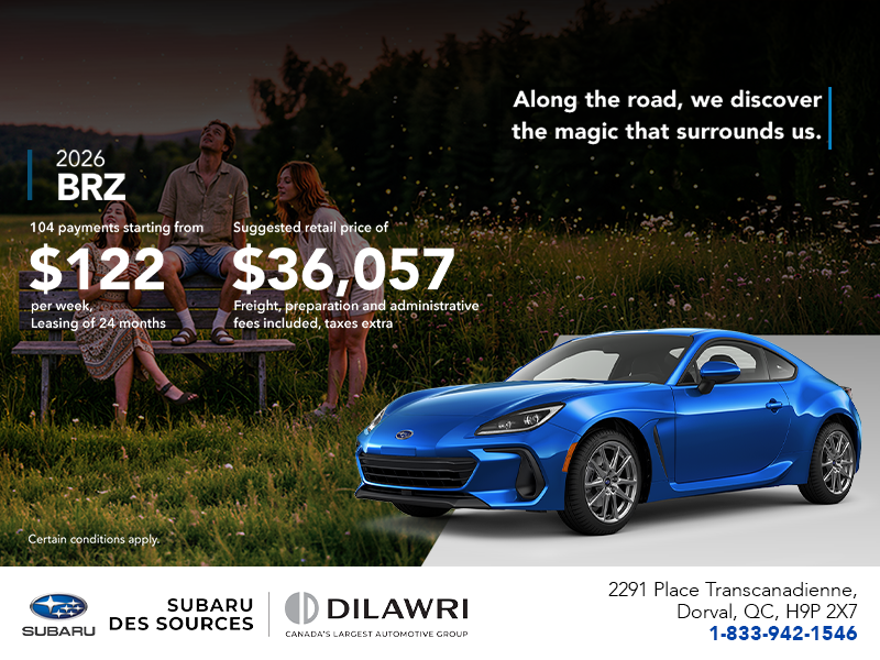 Get the 2026 BRZ today!