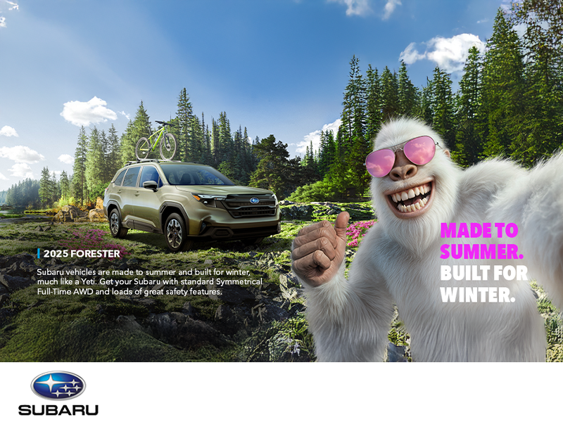 Subaru's Monthly Sales Event
