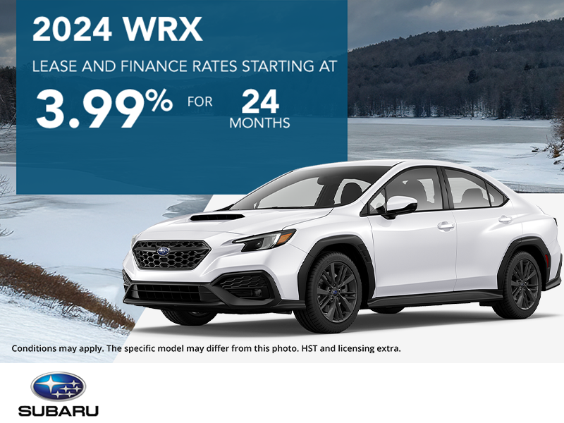 Get the 2024 Subaru WRX Today!