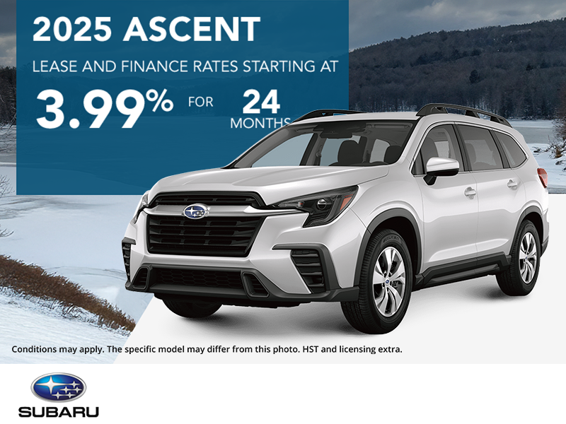 Get the 2025 Subaru Ascent Today!