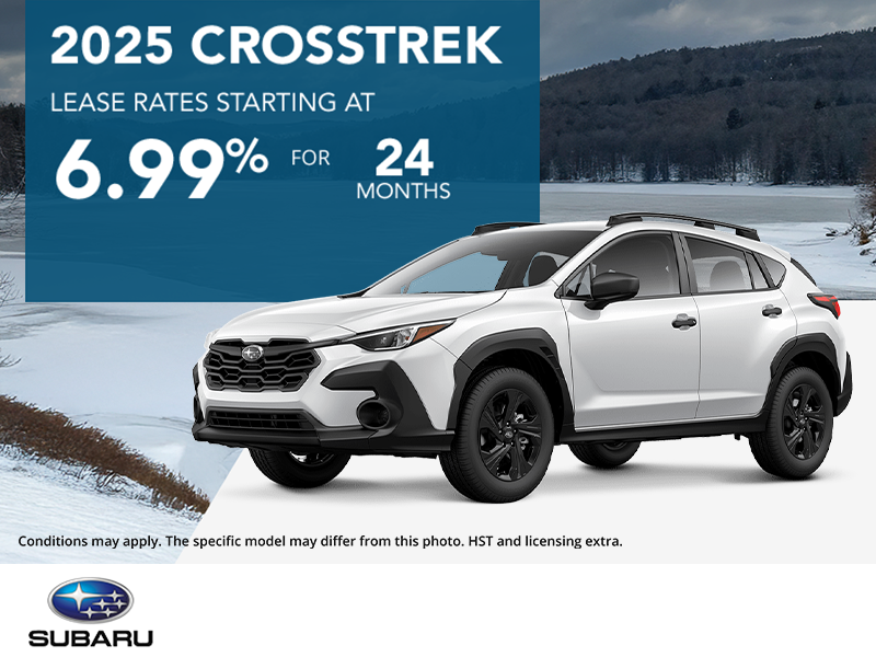 Get the 2025 Subaru Crosstrek Today!