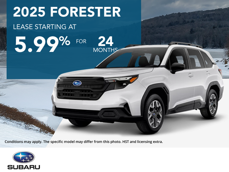 Get the 2025 Subaru Forester Today!