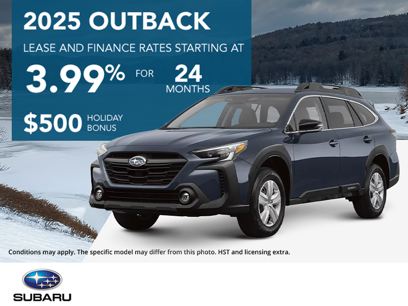 Get the 2025 Subaru Outback Today!