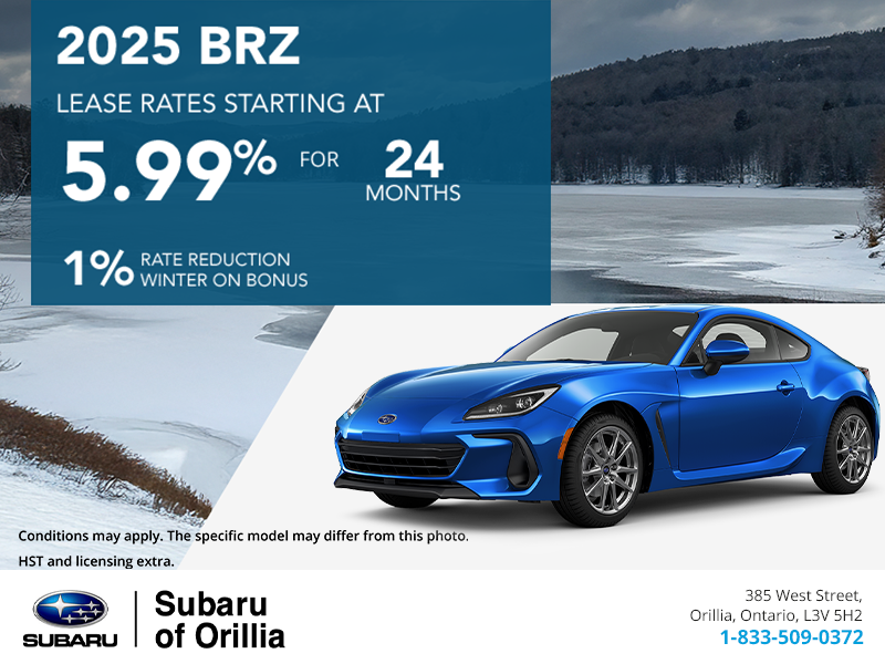 Get the 2024 Subaru BRZ Today!