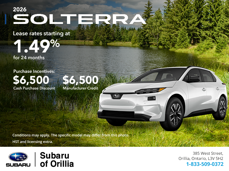 2026 Subaru Solterra