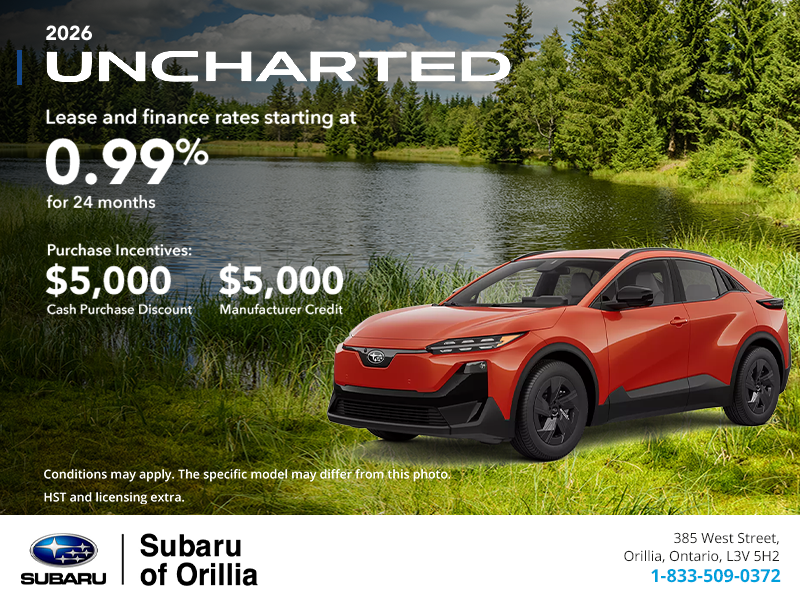 2026 Subaru Uncharted