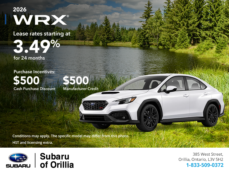 2026 Subaru WRX