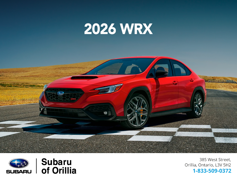 2026 Subaru WRX