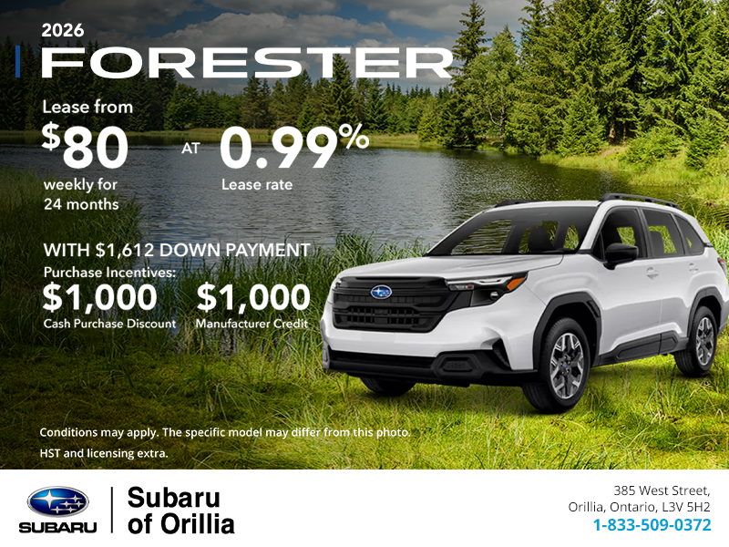 2026 Subaru Forester