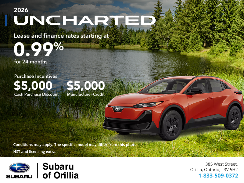 2026 Subaru Uncharted