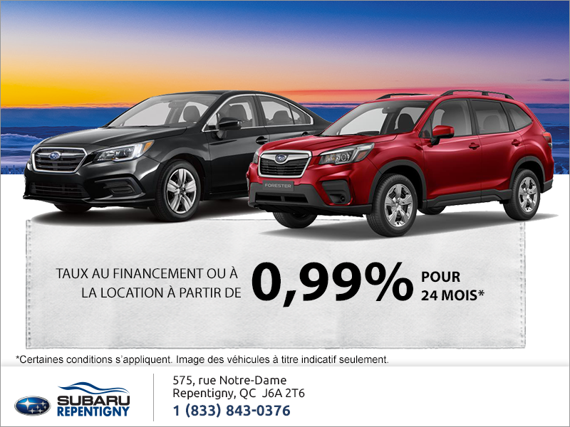 Événement mensuel chez Subaru