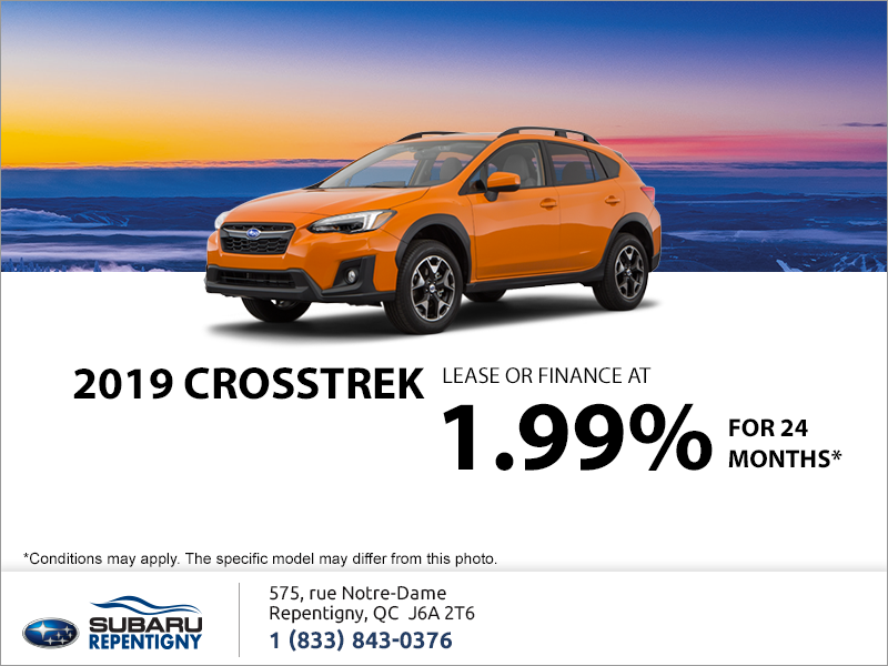 Get the 2019 Crosstrek today!