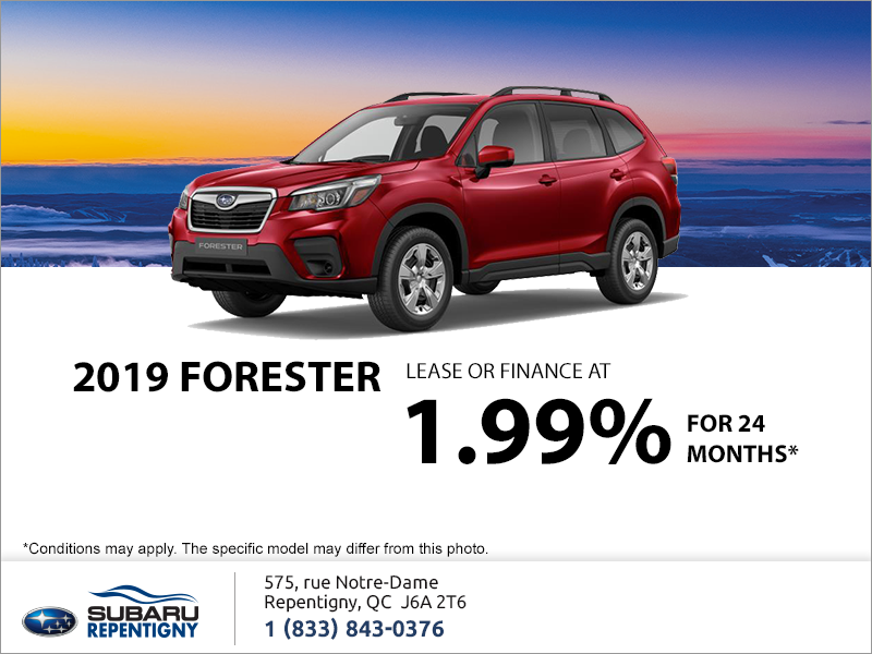Get the 2019 Forester!