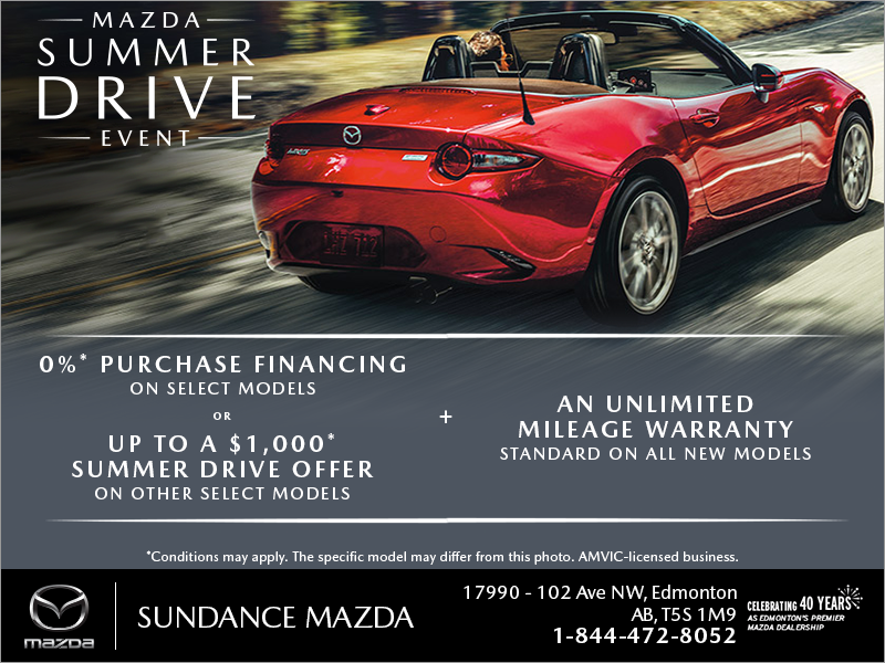 The Mazda Summer Drive Event
