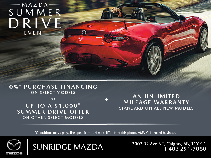 The Mazda Summer Drive Event