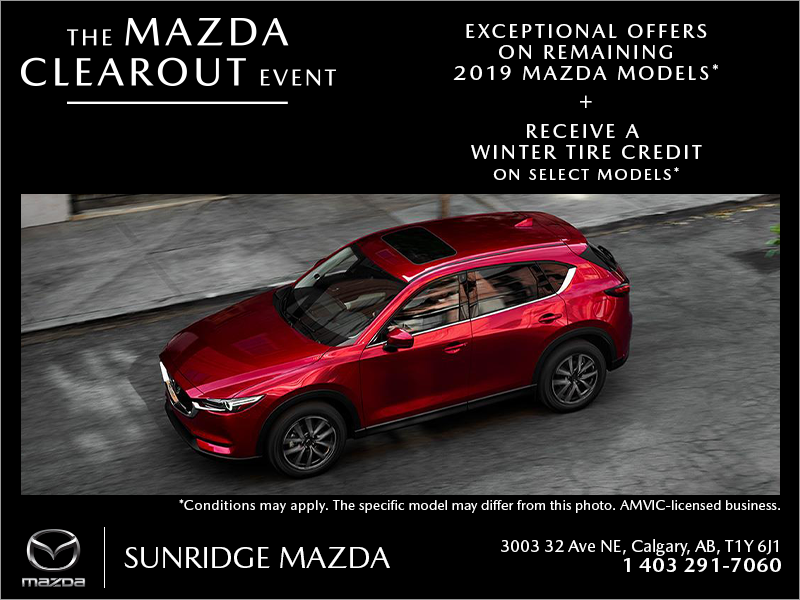 The Mazda Clearout Event