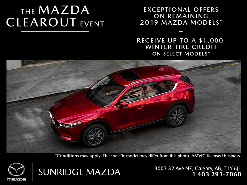 The Mazda Clearout Event