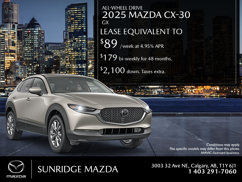 Get the 2025 Mazda CX-30