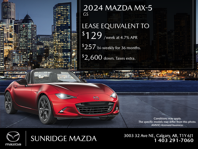 Get the 2024 Mazda MX-5