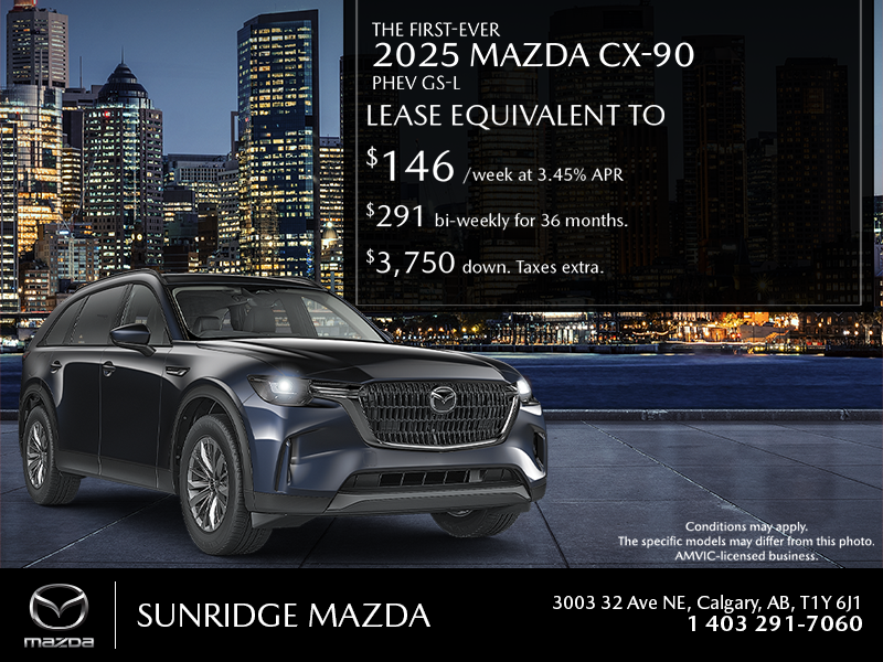 Get the 2025 Mazda CX-90 PHEV