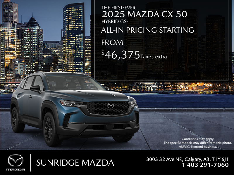 Get the 2025 Mazda CX-50 Hybrid
